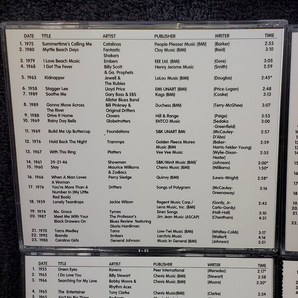 VINTAGE BEACH MUSIC ANTHOLOGY ORIGINAL (VOLUME 1): FOUR COMPACT DISCS, 90 CUTS - Picture 5 of 10